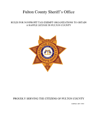 To Download the Application Fulton County Georgia Sheriff&amp;#39;s  Form