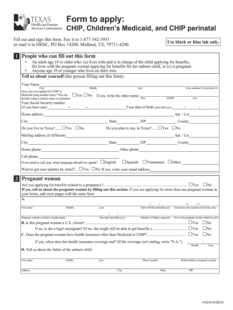  Getting Started Applying for Children S Health Care Benefits CHIP and Children S Medicaid These Programs Offer Health Care Benef 2012-2024