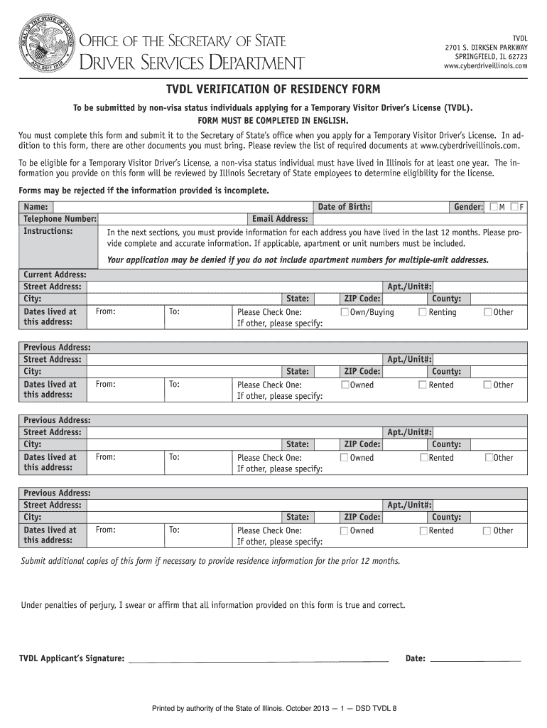 DIRKSEN PARKWAY  Form