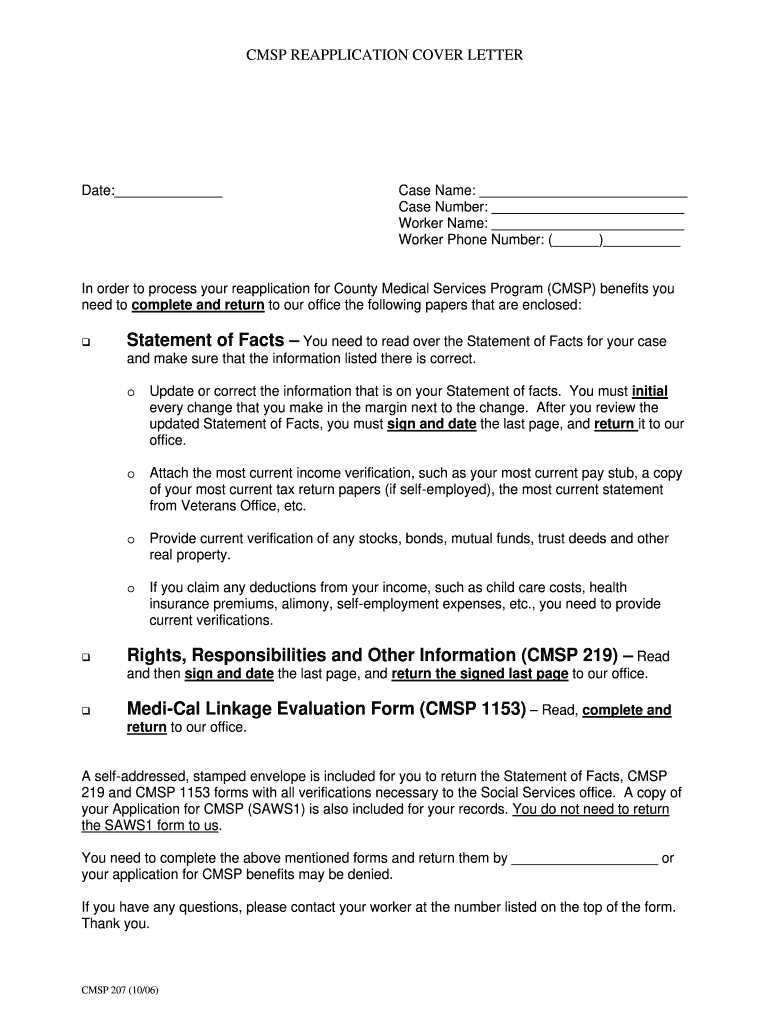  Cmsp Form 2006-2024