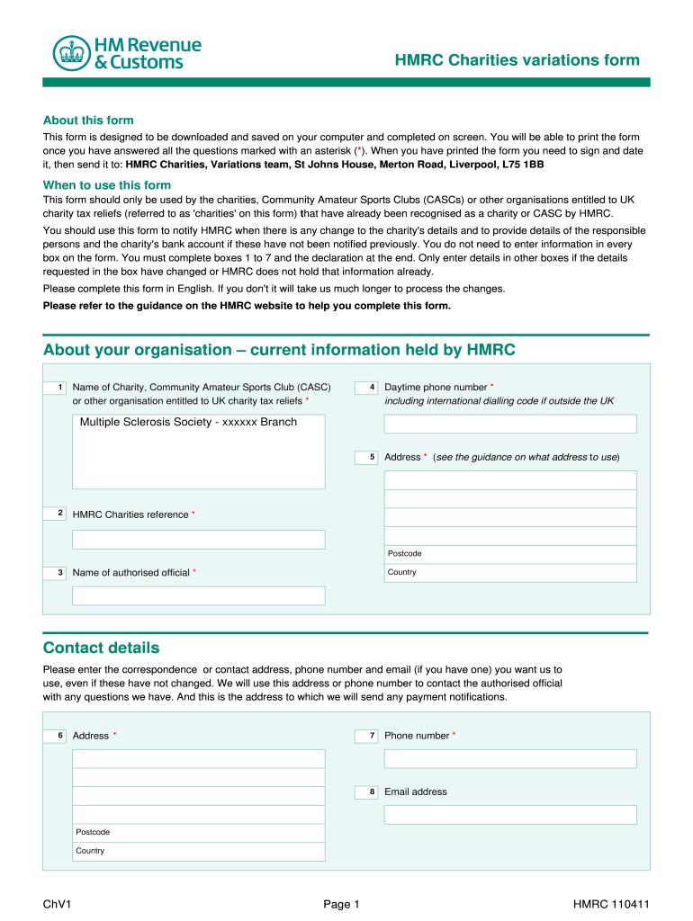  Chv1 Form 2011