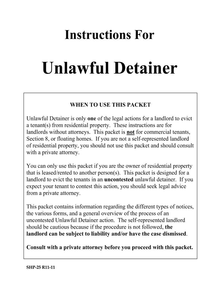Unlawful Detainer Fresno Court  Form