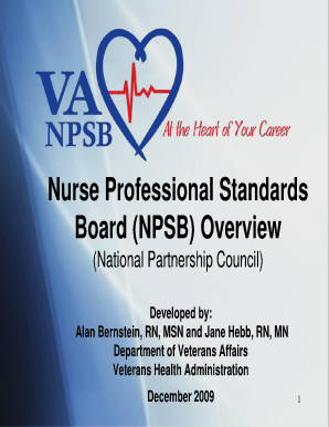 Npsb Va Examples  Form