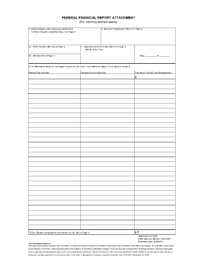 Sf 425a  Form