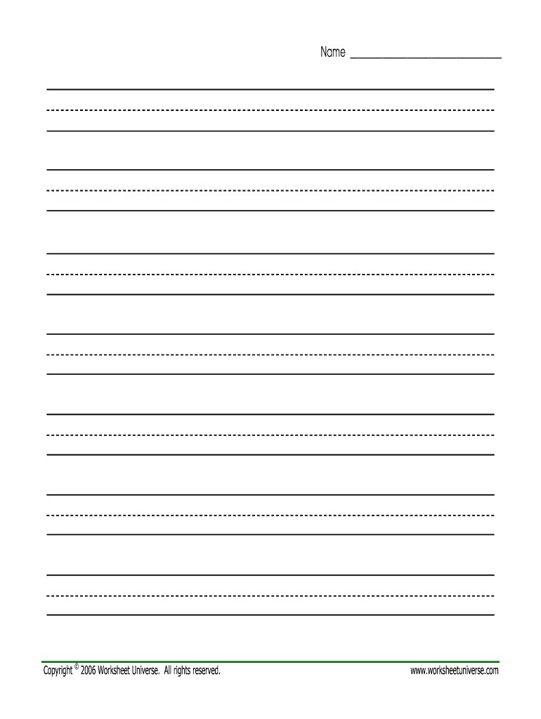 paper edit template