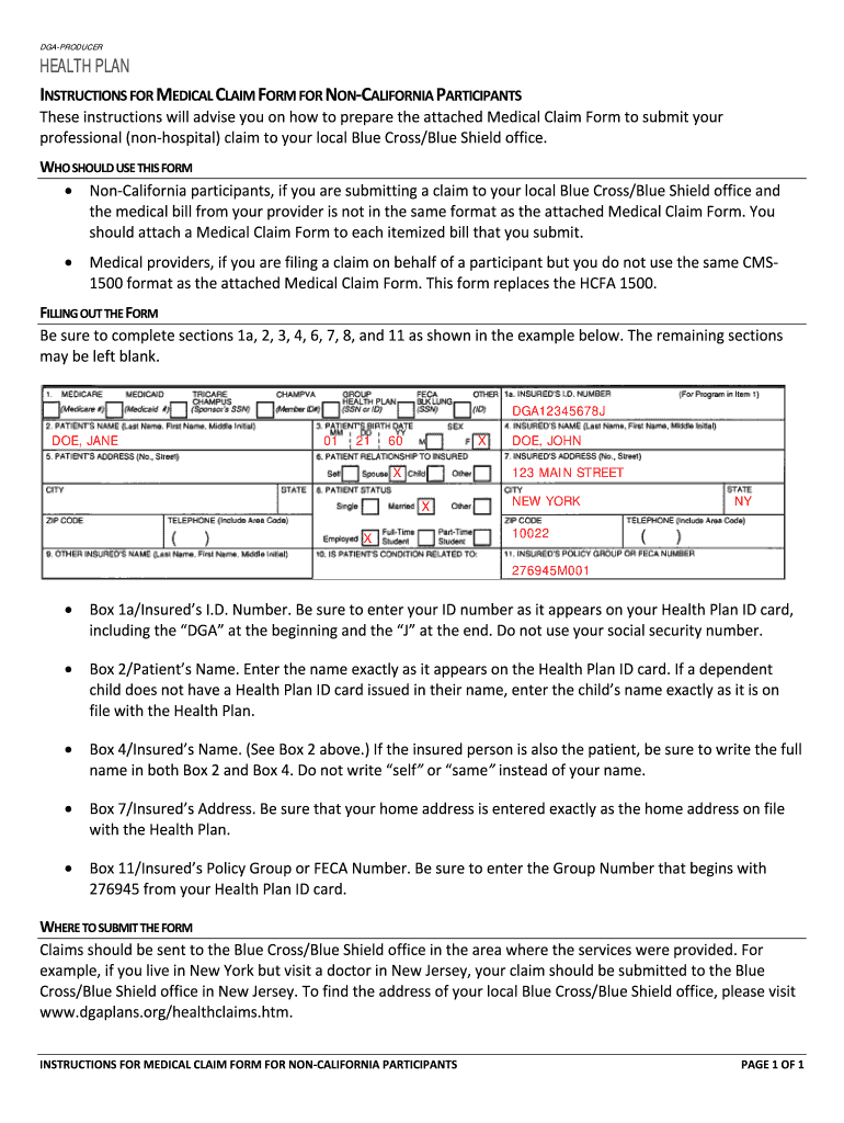 Dgaplans  Form