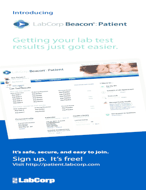 Labcorp Beacon  Form