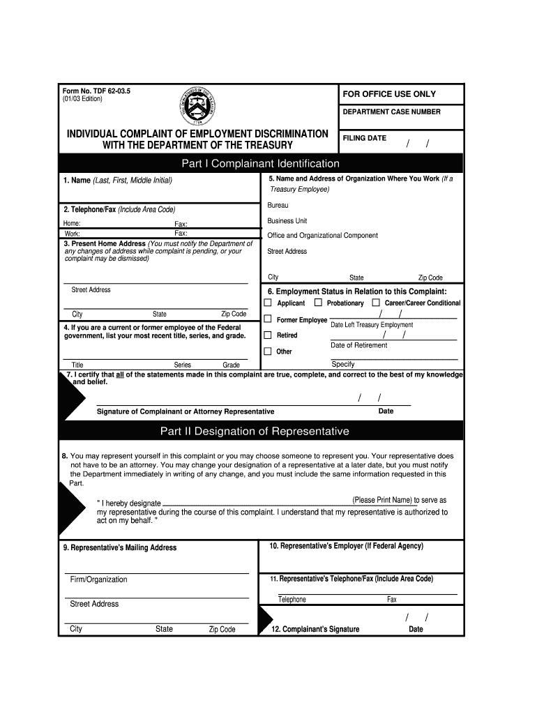  Editable Form Tdf 62 035 2003