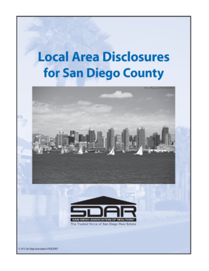 Riverside County Local Area Disclosures  Form