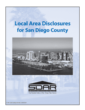 Riverside County Local Area Disclosures  Form