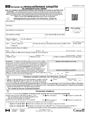  Demande De Passeport Canadien 2014-2024