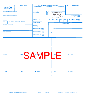 Fd258 Form