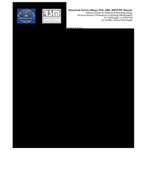 Intake Assessment Form Counseling