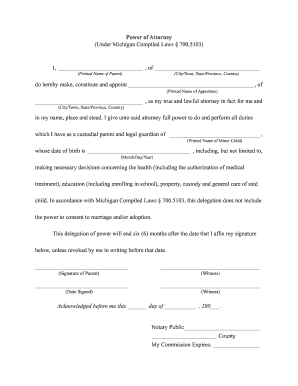 Guardianship Papers Fill Out And Sign Printable Pdf Template Signnow