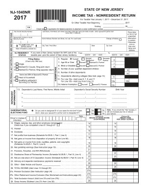  Nj 1040 Form Printable 2021