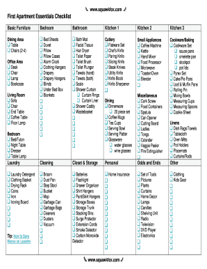 New Home Necessities Checklist  Printable Resource - Live Laugh Rowe