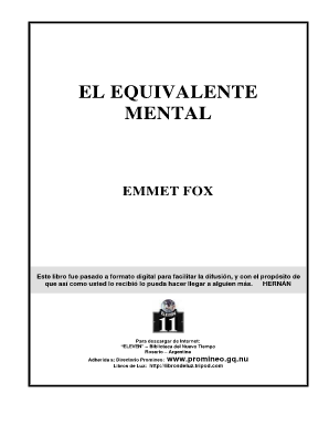 Emmet Fox PDF  Form