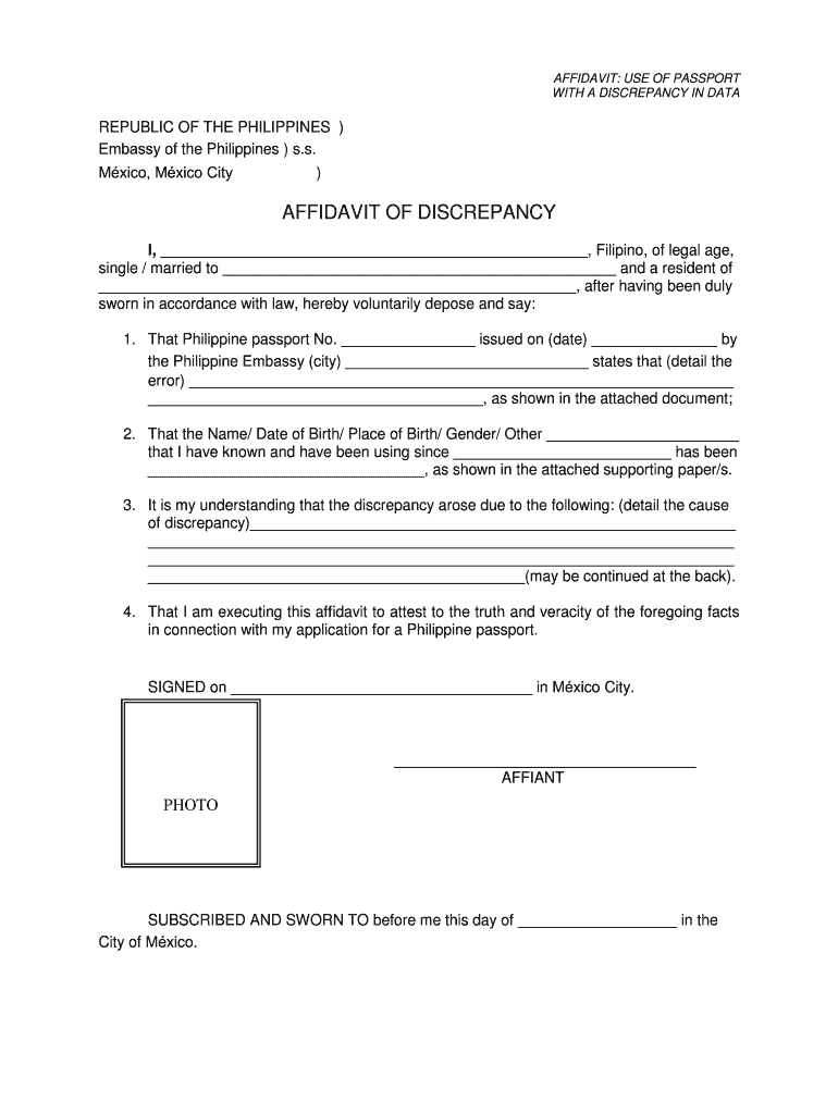 Certificate of Name Discrepancy Pag Ibig  Form