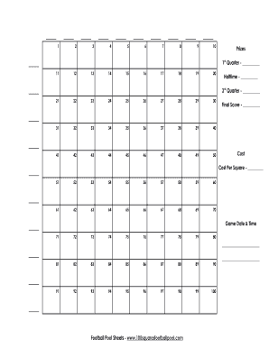 Nfl Schedule Printable PDF Form - Fill Out and Sign Printable PDF