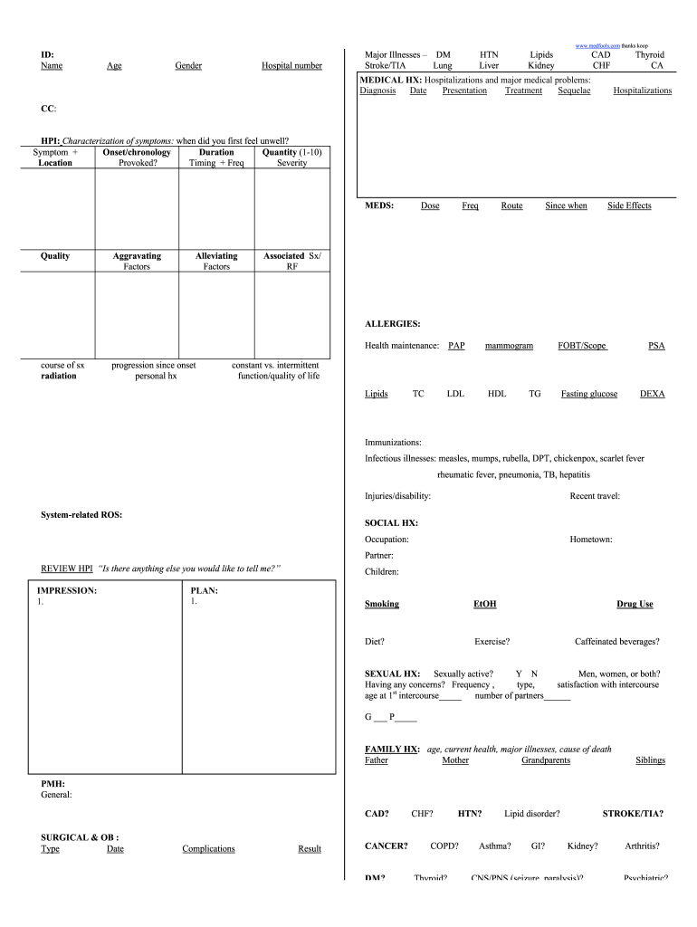 Medfools  Form