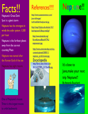Neptune Brochure  Form