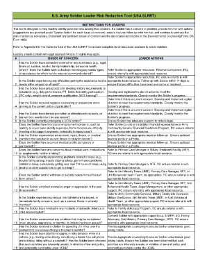Army Slrrt PDF  Form