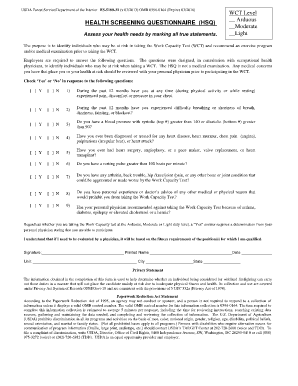 Hsq Form