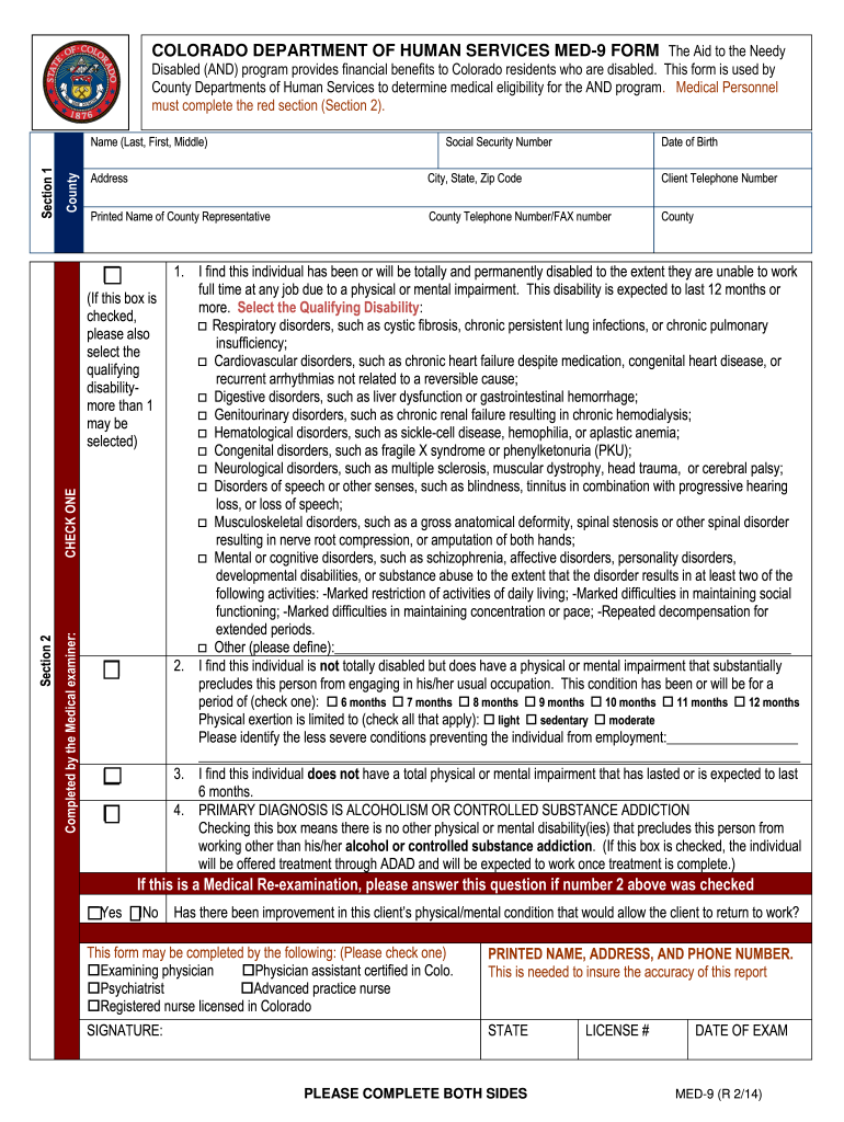  How Do U Find or Get a Med 9 Form 2008