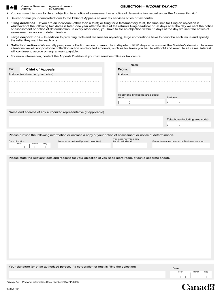 T400a Form Cra