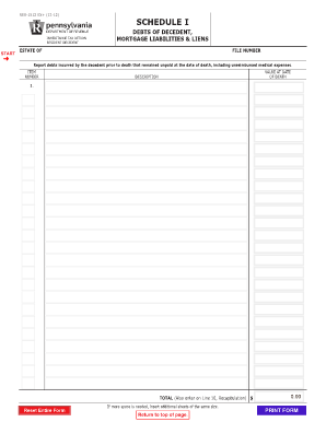 Pa Inheritance Tax Form