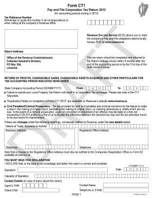 Ct1 Form Download