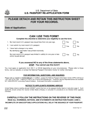 Fillable Ds82  Form