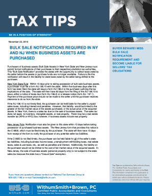 Nys bulk sale fillable form - Fill Out and Sign Printable PDF Template ...