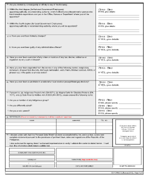 Data Page PDF  Form