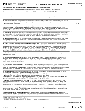  Printable Td1 Form 2022