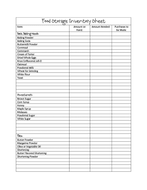 Inventory PDF  Form