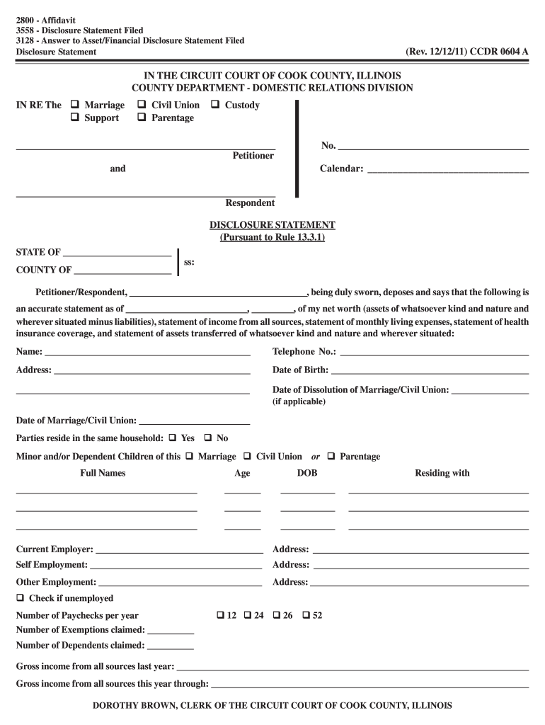  Ccdr0604a Form 2011