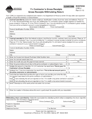 Cgr2 Form