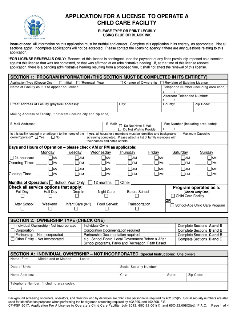 Get and Sign Cf Fsp 5017 2012-2022 Form