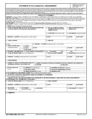 Dd Form 2088