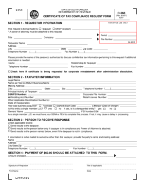 Itax Compliance Certificate  Form