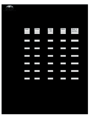 Caregiver Task Sheet  Form