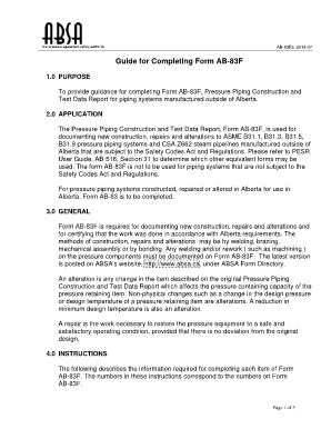 Ab 83f  Form