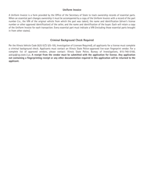 Rebuilder License  Form