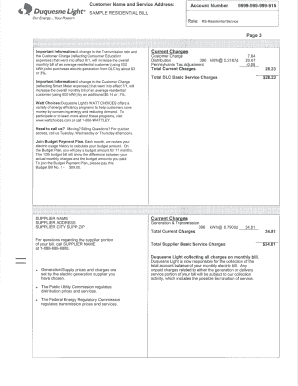 Utility Bill Pdf Fillable Form Fill Out And Sign Printable Pdf Template Signnow