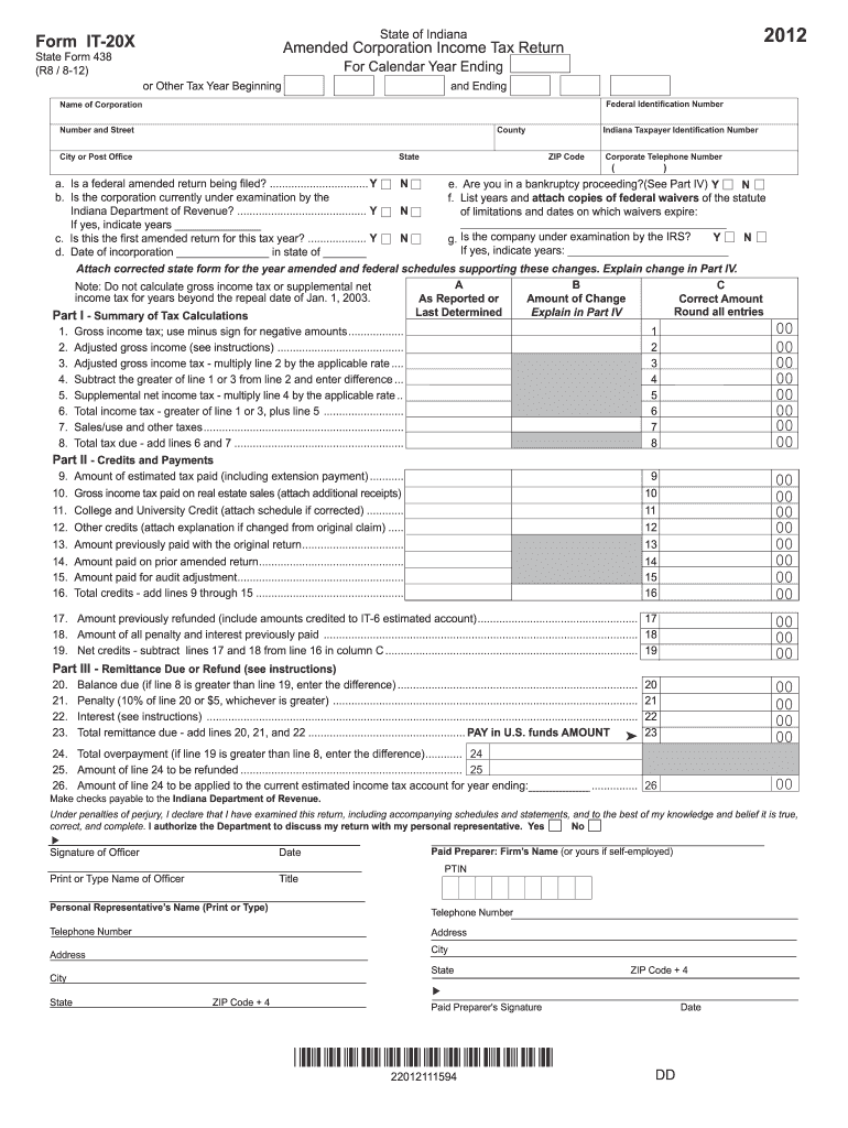  Ass  Form 2012