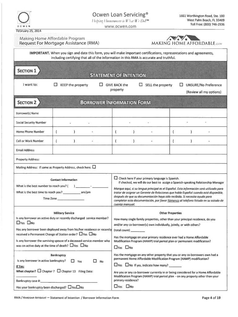 Ocwen Loan Servicing PDF  First International Title  Form