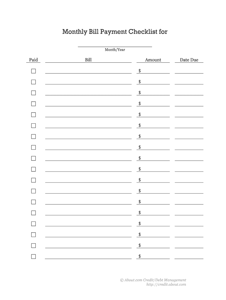 Printable Bill Payee Login Sheets - Fill Out and Sign ...