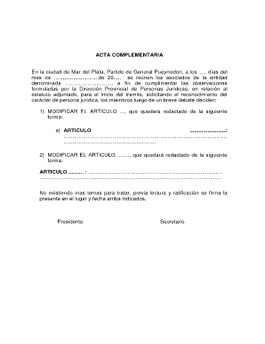 Modelo De Acta  Form