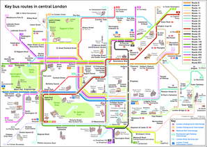 Key Bus Routes London  Form